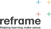 reframe logo: Helping learning make sense